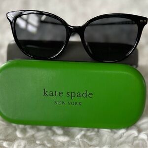 Kate Spade Black Cat-Eye Sunglasses